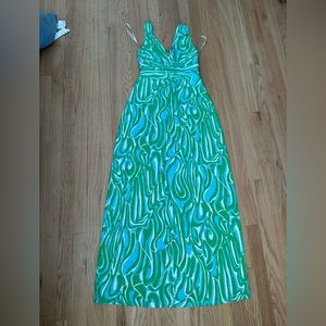 Lilly Pulitzer Sloane maxi dress size Small EUC